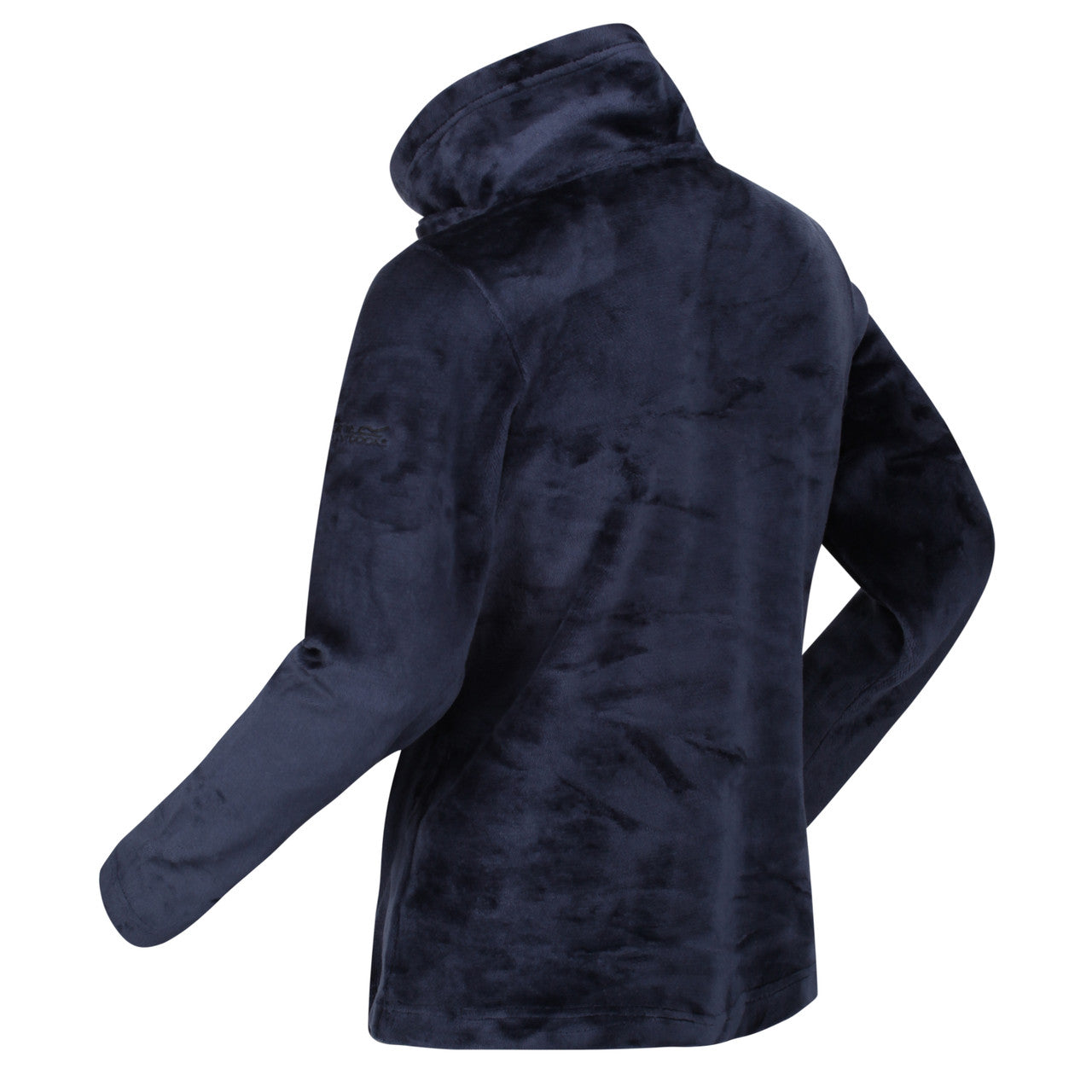 Regatta Womens Radmilla Pullover Turtle Neck Top Navy Fluffy