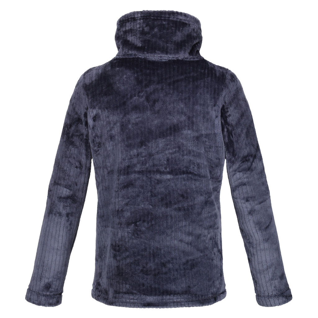 Regatta Womens Radmilla Pullover Turtle Neck Top Navy Linear
