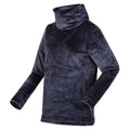 Regatta Womens Radmilla Pullover Turtle Neck Top Navy Linear