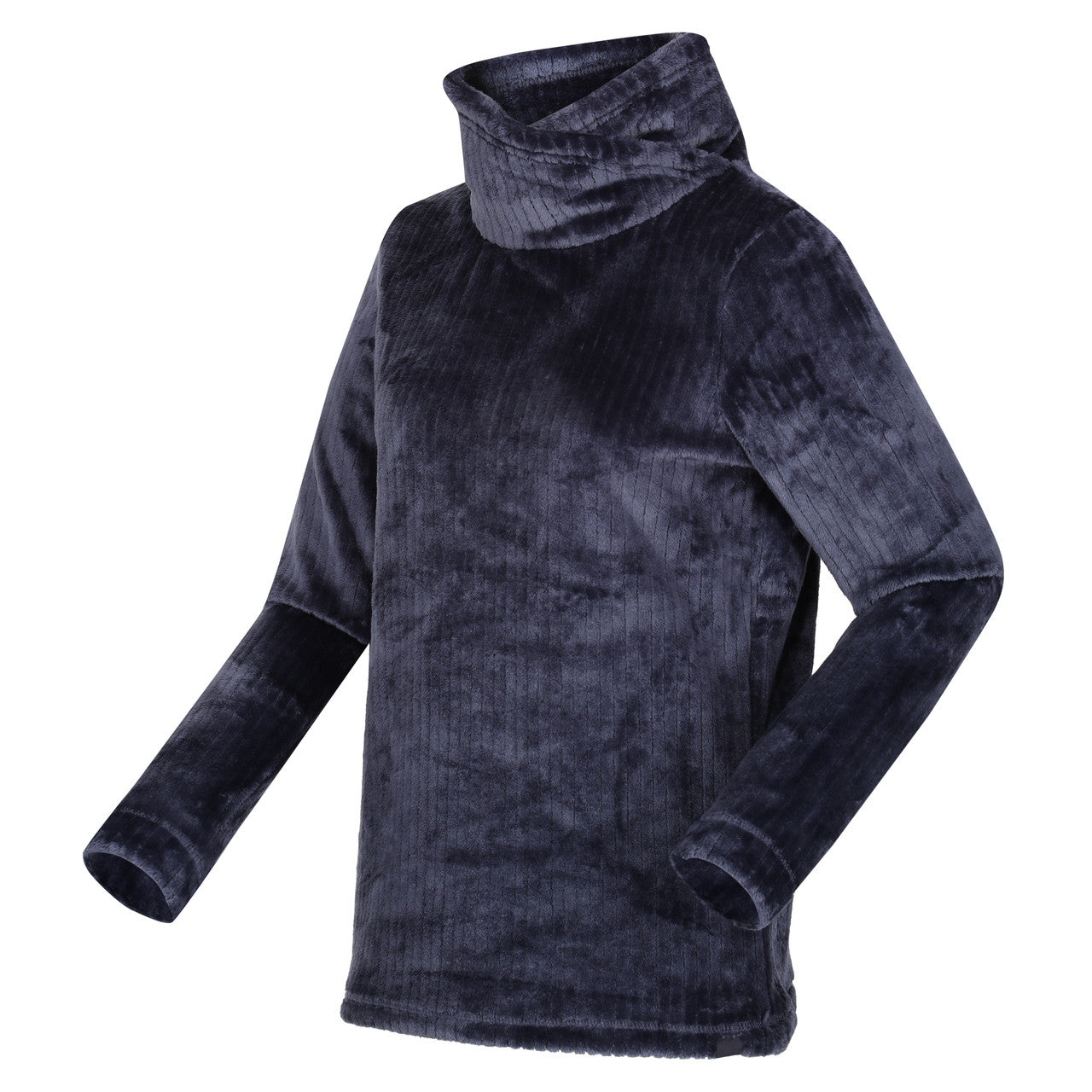 Regatta Womens Radmilla Pullover Turtle Neck Top Navy Linear