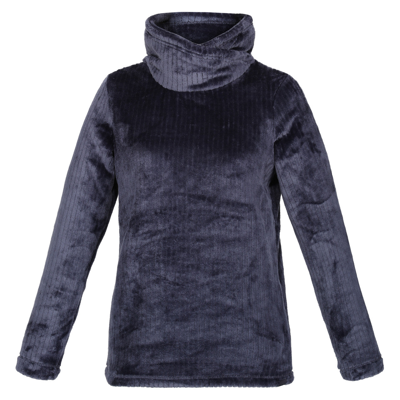 Regatta Womens Radmilla Pullover Turtle Neck Top Navy Linear