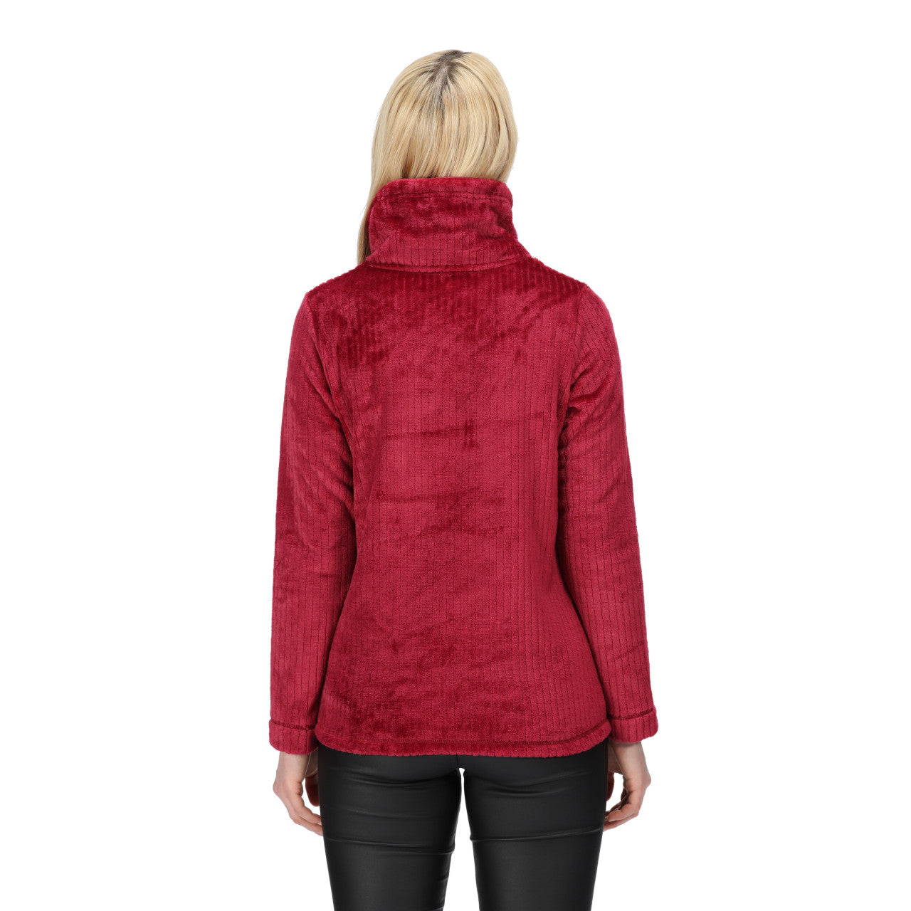 Regatta Womens Radmilla Pullover Turtle Neck Top Cabernt Liner