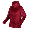 Regatta Womens Radmilla Pullover Turtle Neck Top Cabernt Liner
