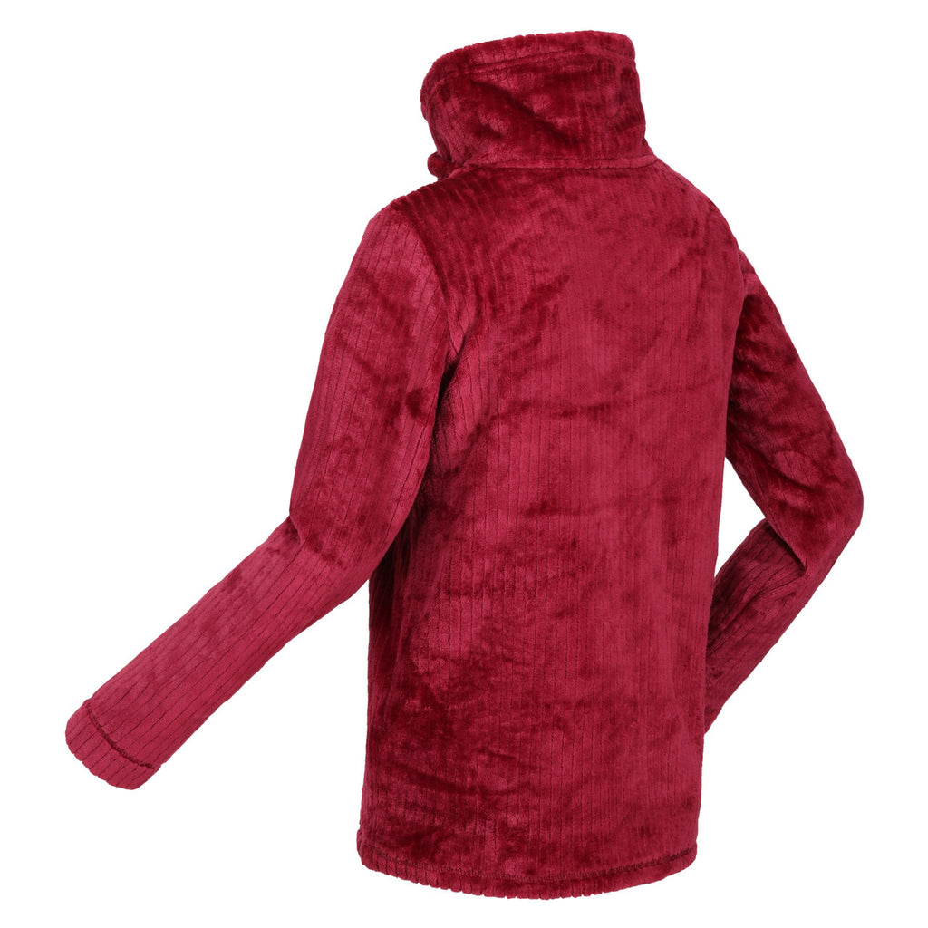 Regatta Womens Radmilla Pullover Turtle Neck Top Cabernt Liner