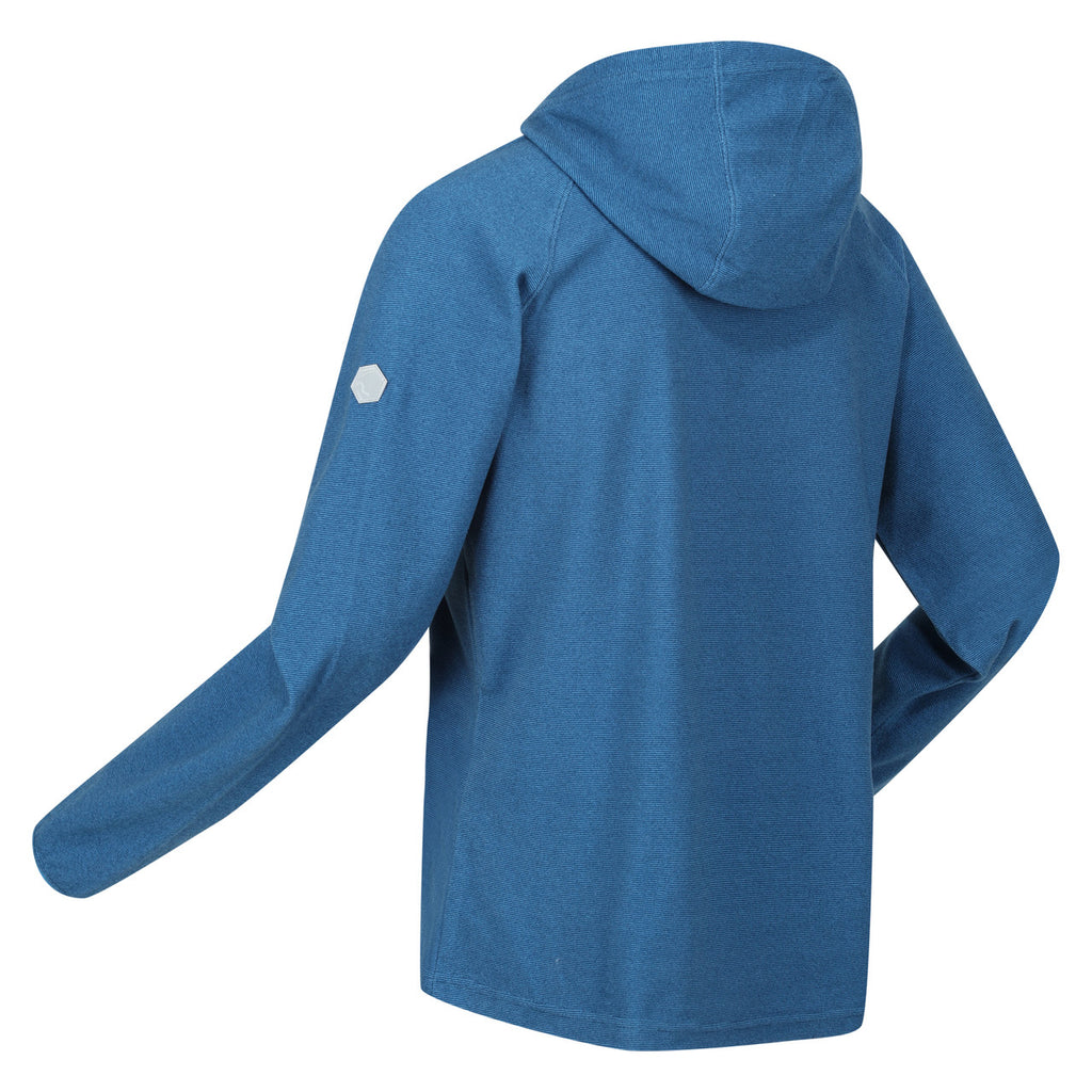 Regatta Womens Montes Lightweight Hoody Vallarta Blue/Dark Denim