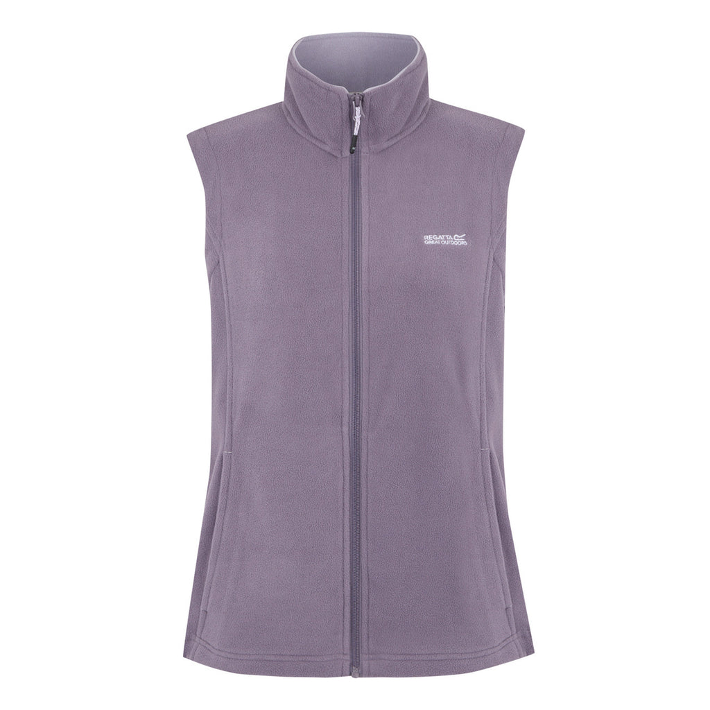 Regatta Womens Bodywarmer Fleece Vest Sweetness Lightweight Waistcoat Size 8-20 Purple Sage Wisteria
