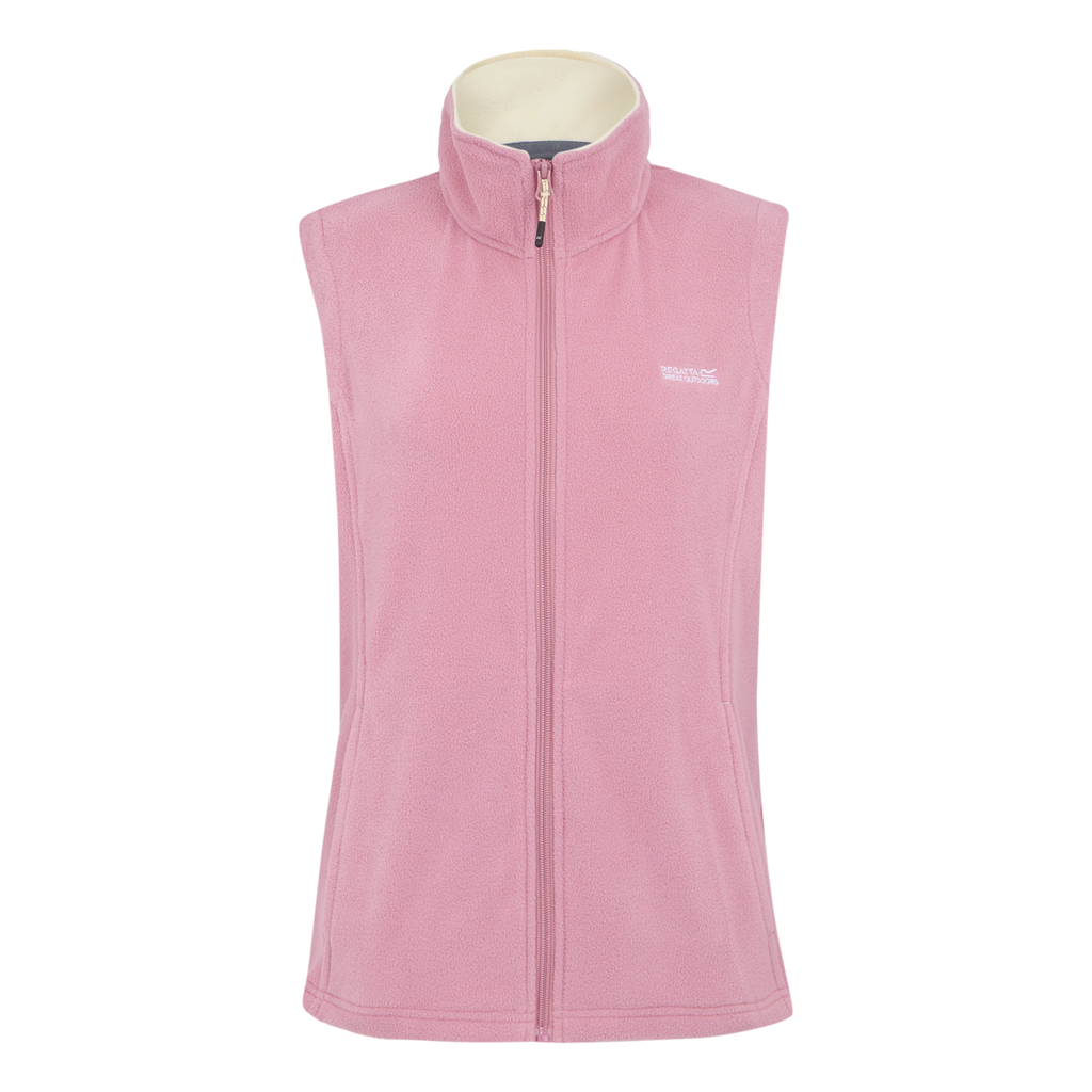 Regatta Womens Bodywarmer Fleece Vest Sweetness Lightweight Waistcoat Size 8-20 Lilas Light Vanilla