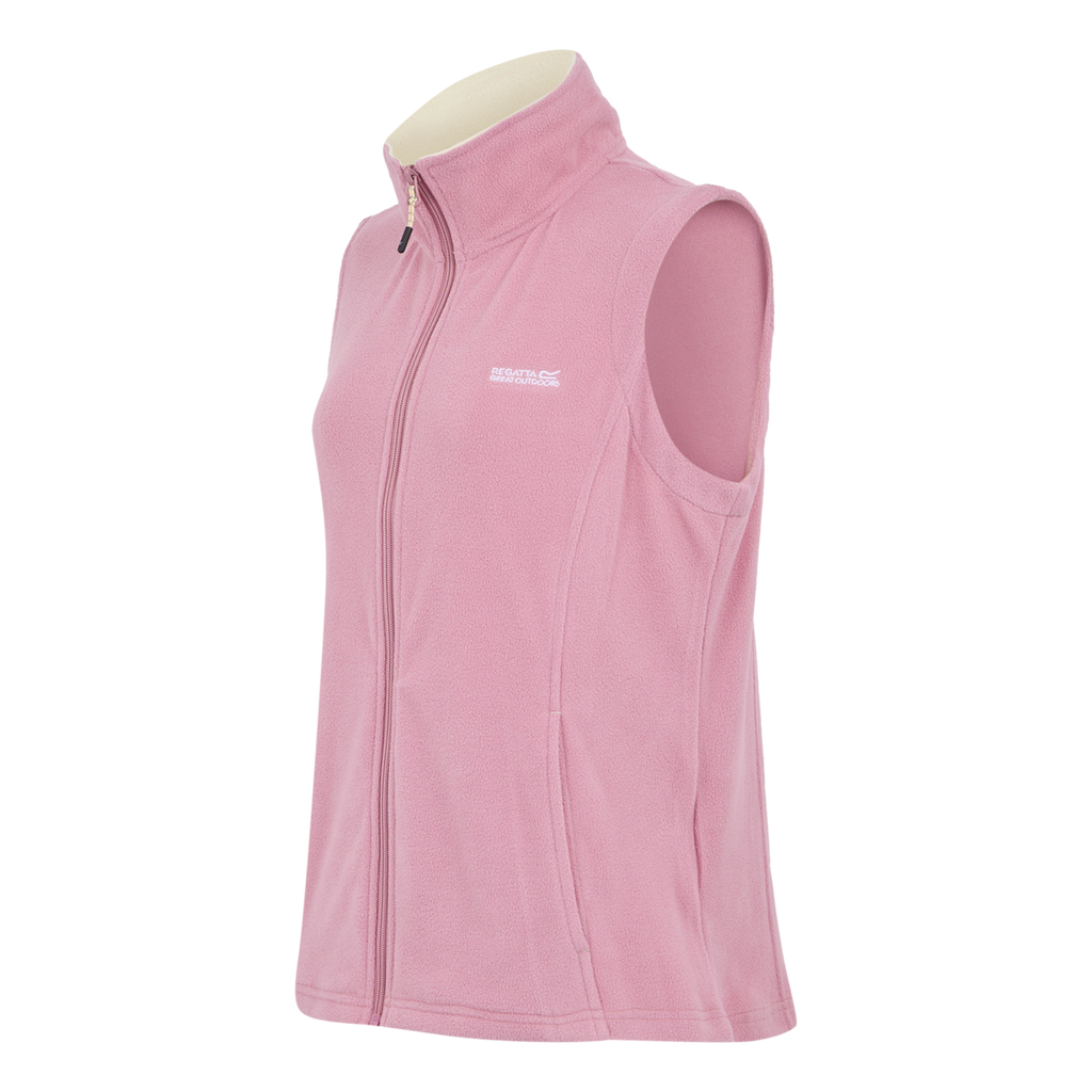 Regatta Womens Bodywarmer Fleece Vest Sweetness Lightweight Waistcoat Size 8-20 Lilas Light Vanilla