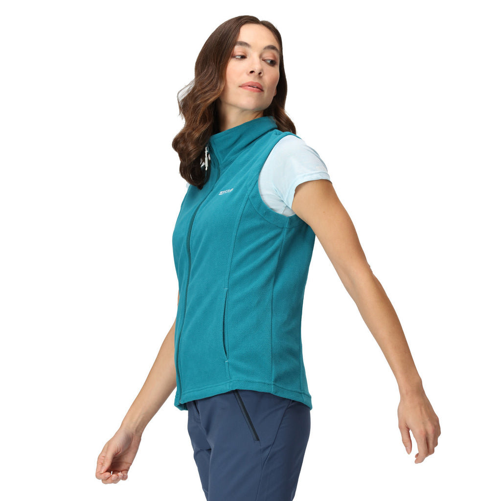 Regatta Womens Bodywarmer Fleece Vest Sweetness Lightweight Waistcoat Size 8-20 Gulfstream