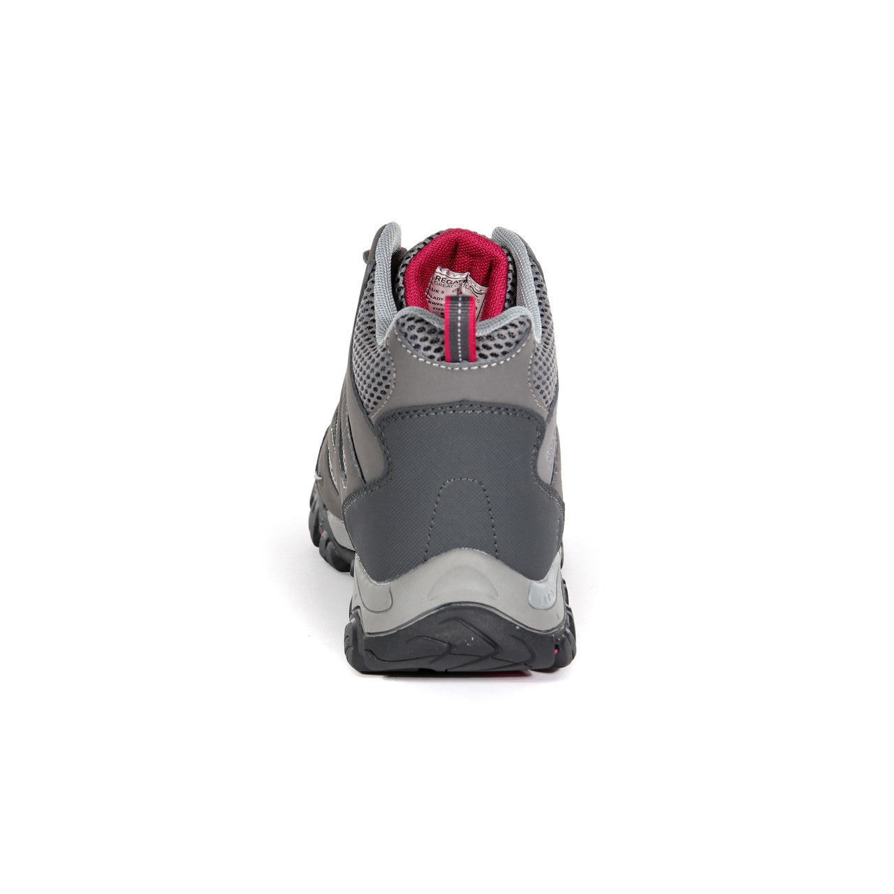 Regatta Holcombe Womens Walking Boots Mid Lace Up Waterproof Hiking Shoes Steel/Vivaci Size 3-12