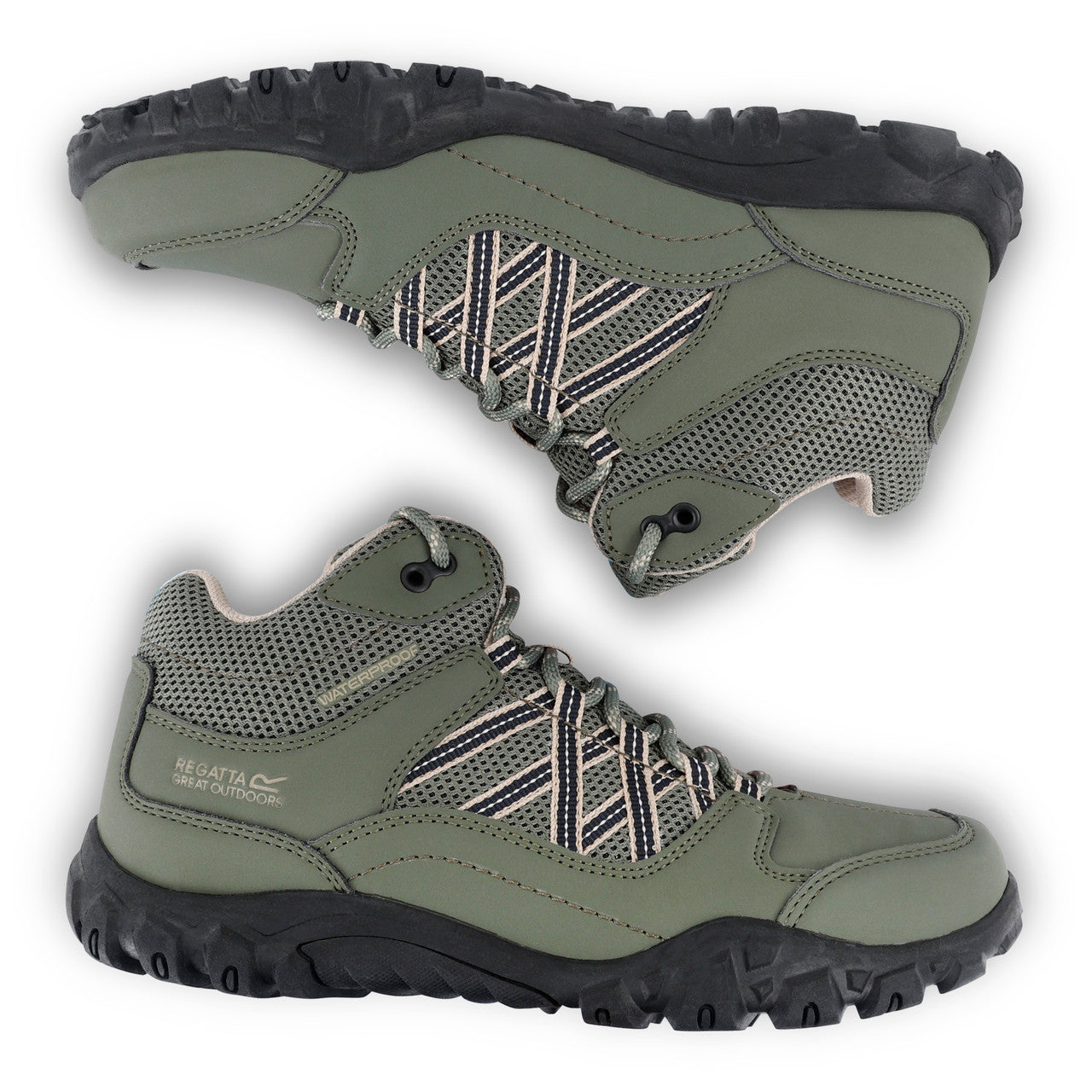 Regatta Women's Waterproof Walking Boots – Edgepoint Mid Hiking Shoes