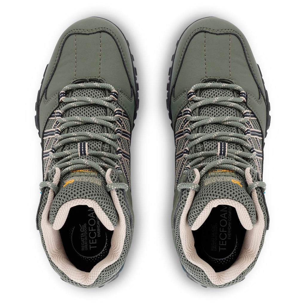 Regatta Women's Waterproof Walking Boots – Edgepoint Mid Hiking Shoes