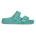 Regatta Womens Double Buckle Foot bed Flat Summer Sliders Ocean Wave