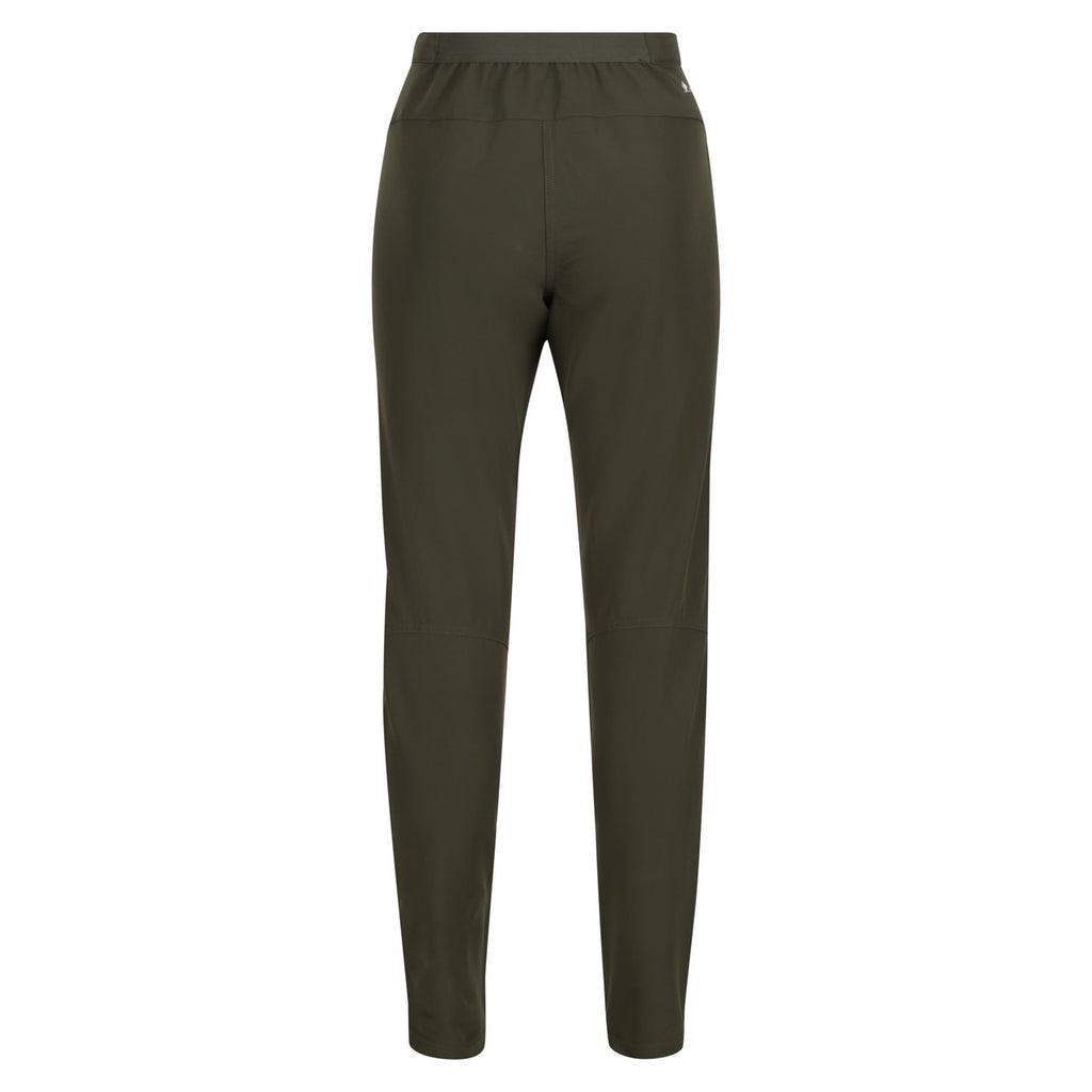 Regatta Womens Pentre Stretch Walking Trousers Dark Khaki
