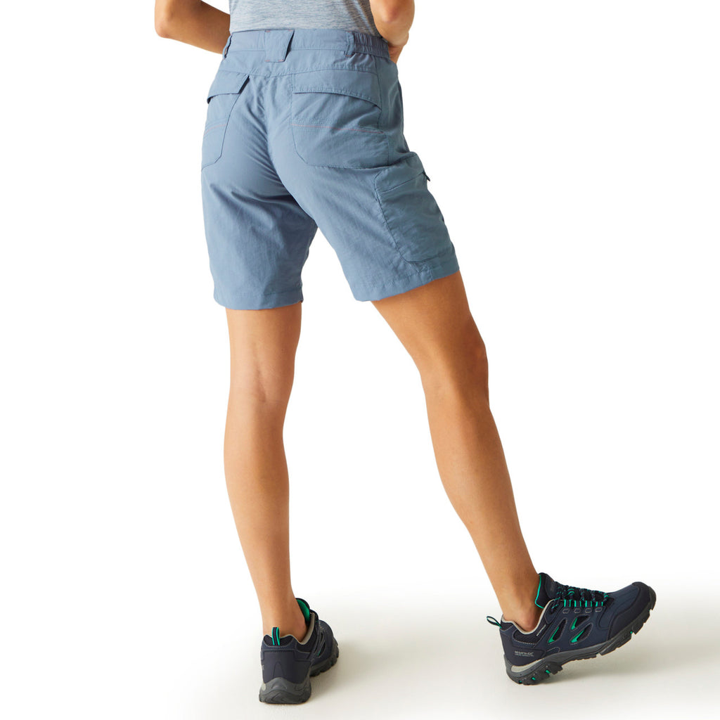 Regatta Women's Chaska Short II Mid Length Walking Shorts Coronet Blue