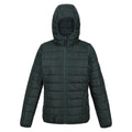 Regatta Helfa Womens Hooded Padded Hybrid Jacket Darkest Spruce