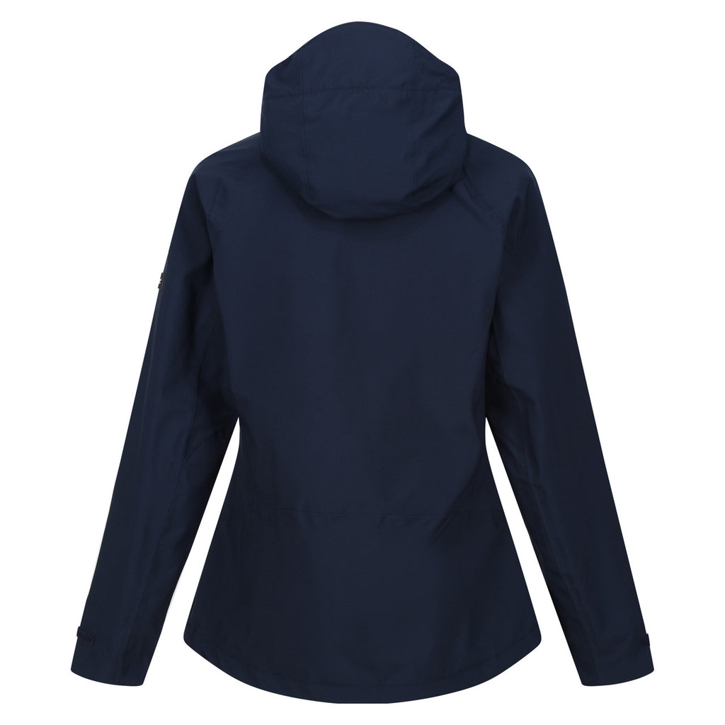 Regatta Womens Birchdale Waterproof Coat Jacket Navy