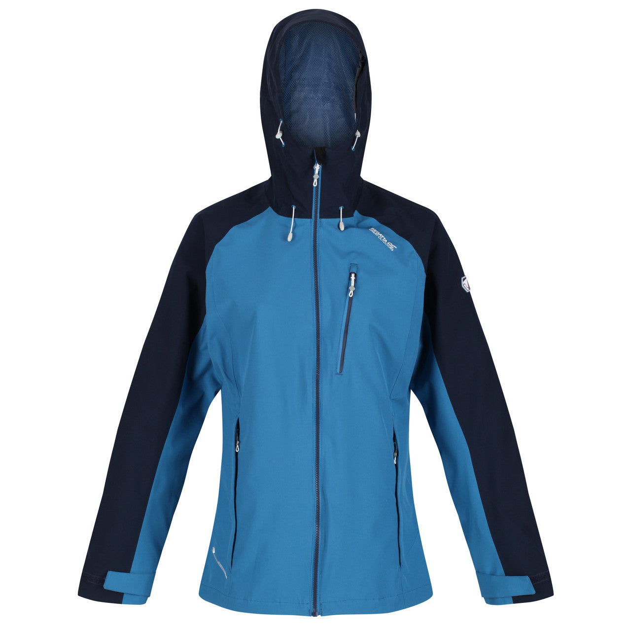 Regatta Womens Birchdale Waterproof Coat Jacket Blue Saphire/Navy
