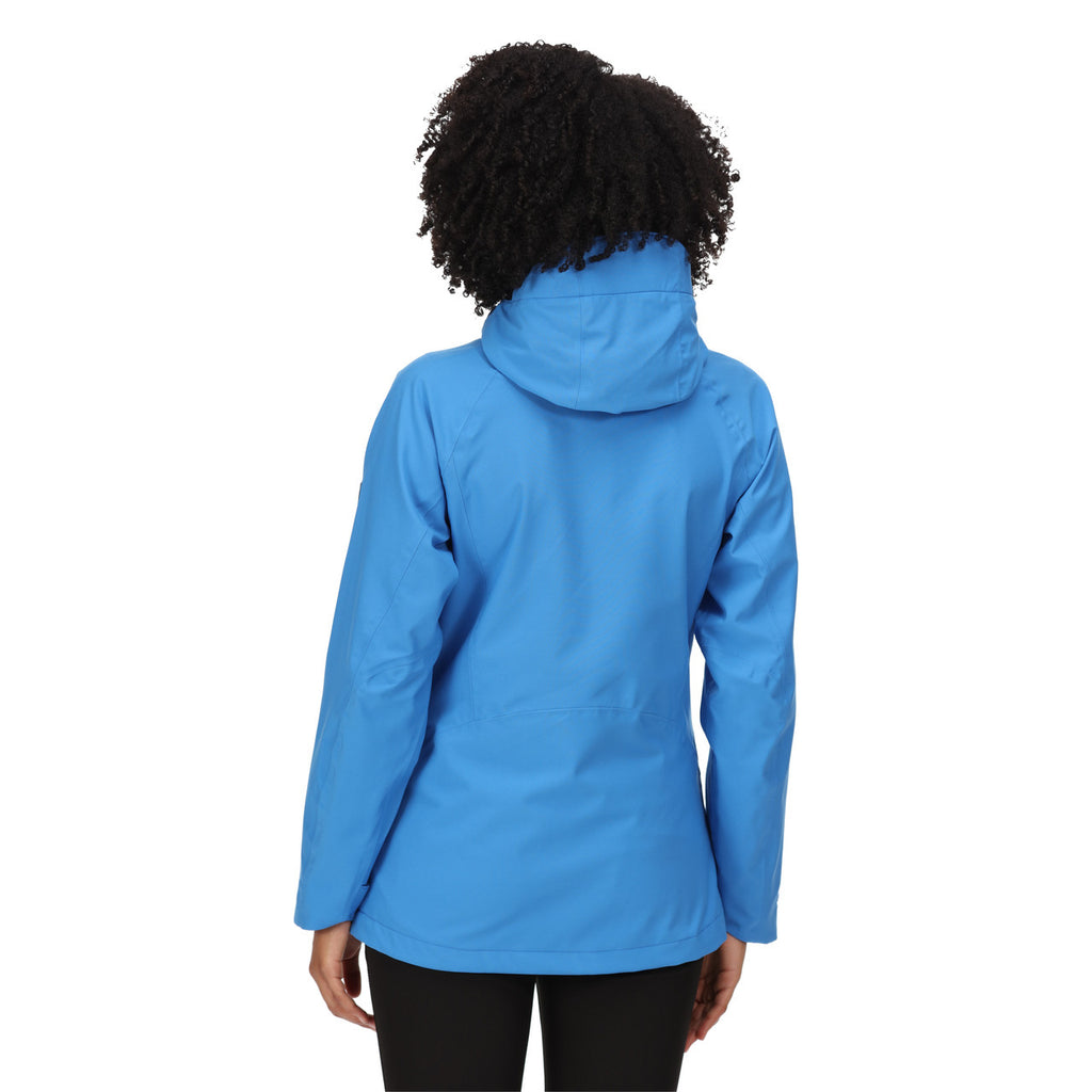 Regatta Womens Birchdale Waterproof Coat Jacket Sonic Blue
