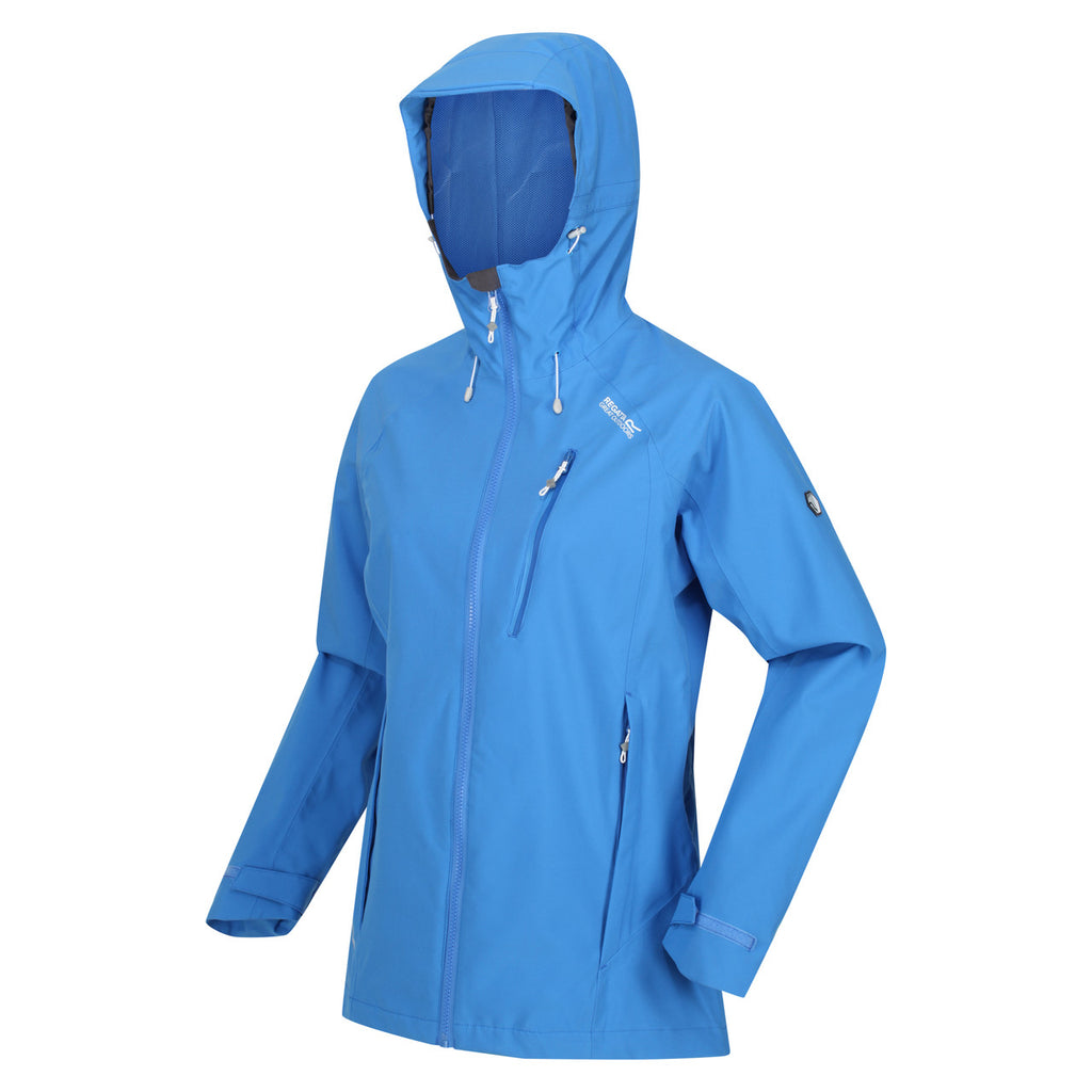 Regatta Womens Birchdale Waterproof Coat Jacket Sonic Blue