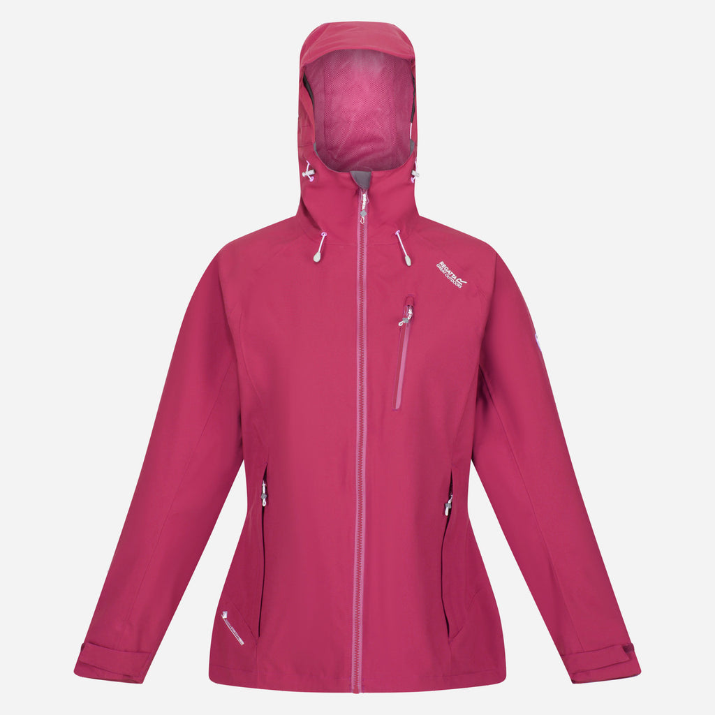 Regatta Womens Birchdale Waterproof Coat Jacket Rethink Pink