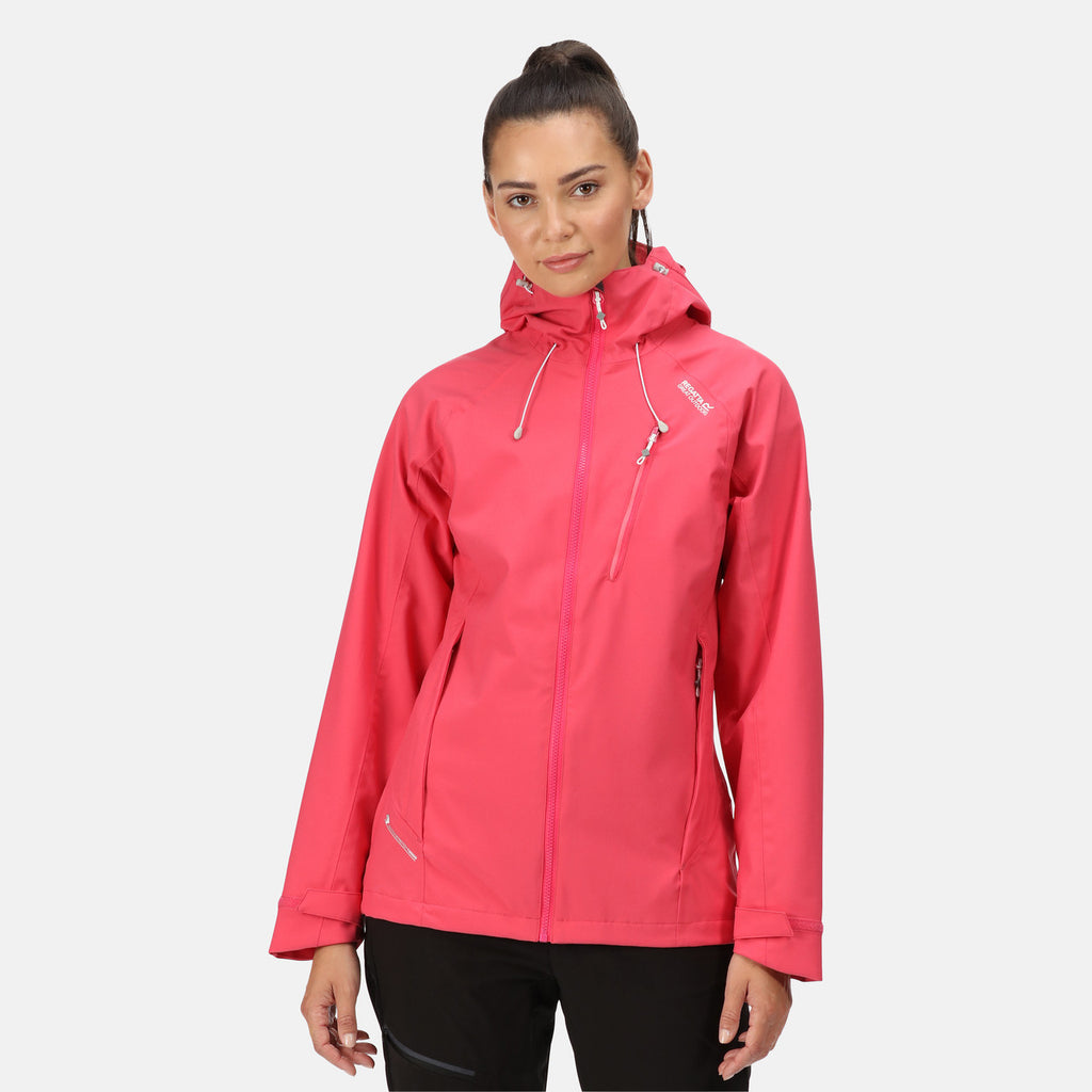 Regatta Womens Birchdale Waterproof Coat Jacket Rethink Pink