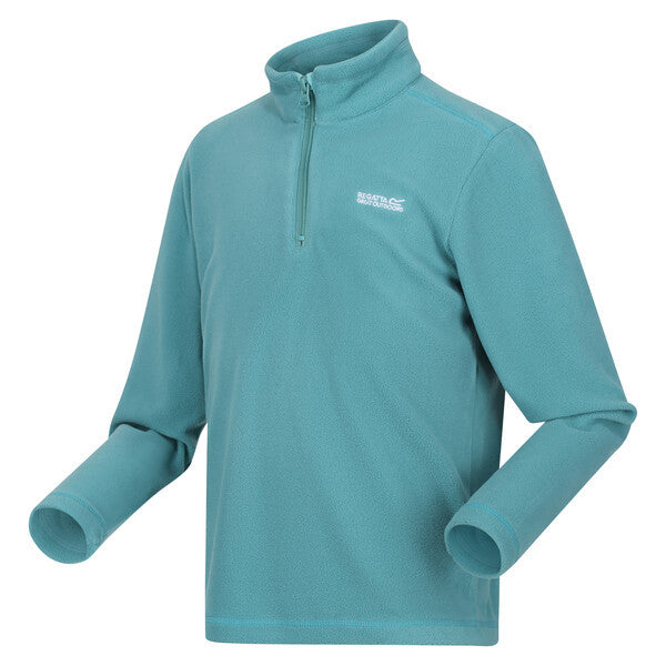 Regatta Kid's Hotshot Lightweight Half Zip Fleece Bristol Blue