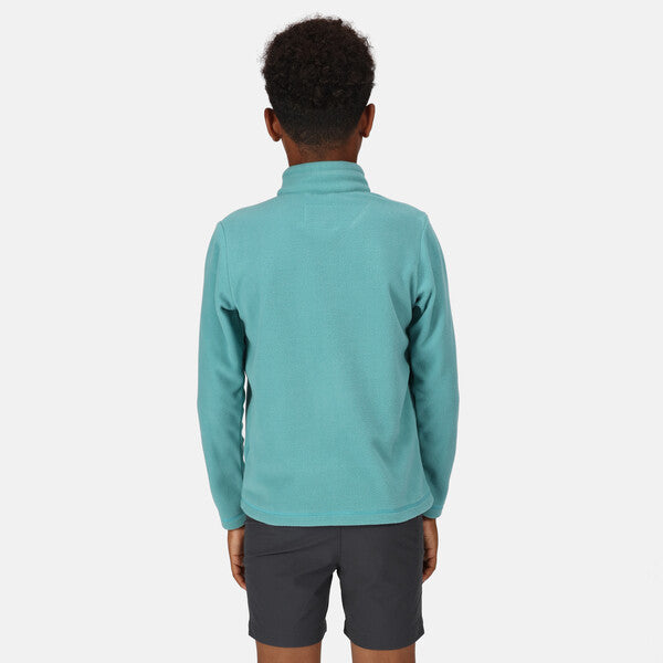 Regatta Kid's Hotshot Lightweight Half Zip Fleece Bristol Blue