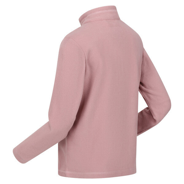 Regatta Kid's Hotshot Lightweight Half Zip Fleece Dusky Rose