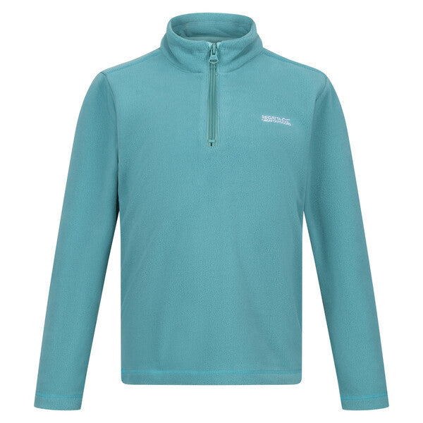 Regatta Kid's Hotshot Lightweight Half Zip Fleece Bristol Blue
