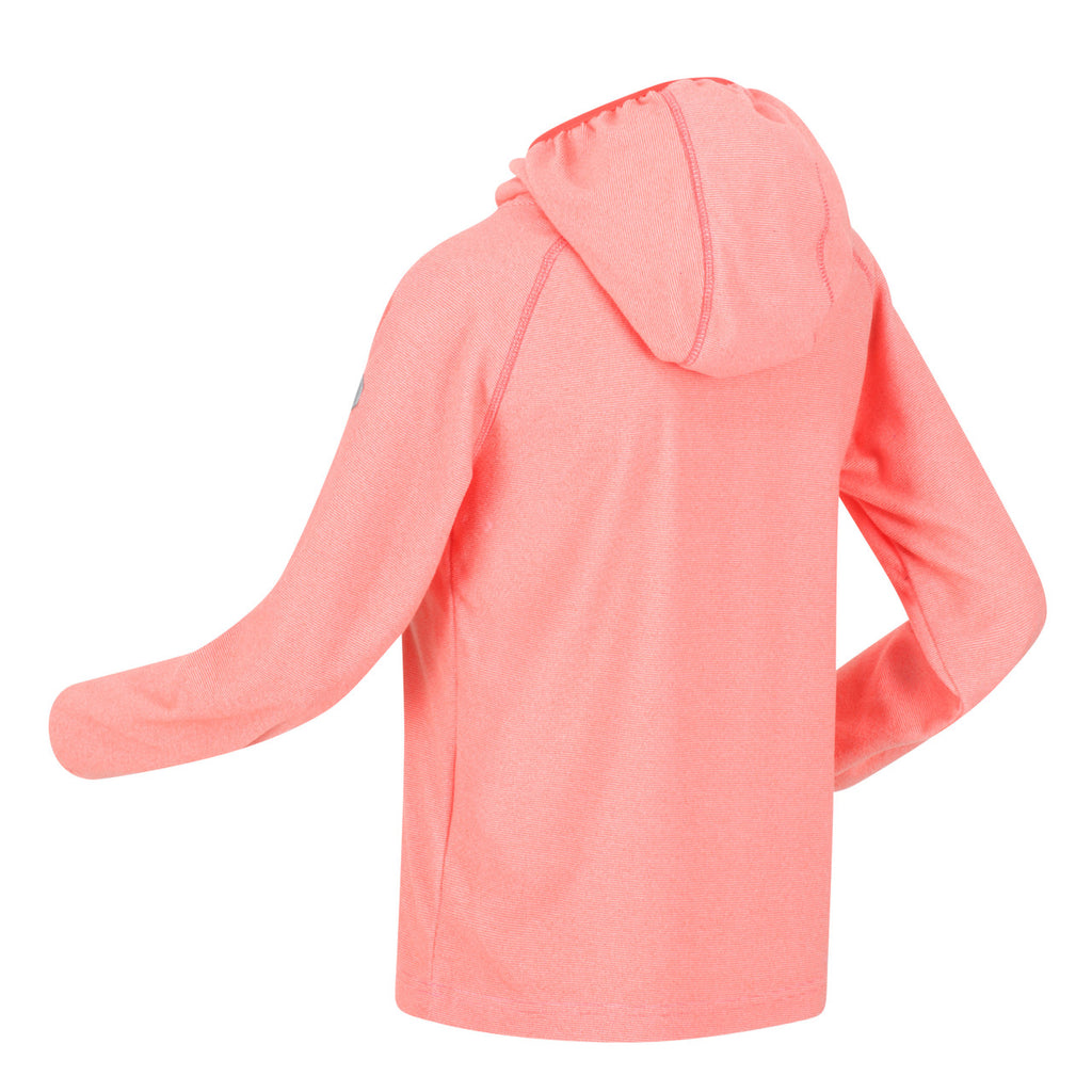 Regatta Kid's Loco Hoody Fusion Coral