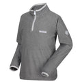 Regatta Kids Grey Loco Half Zip Fleece