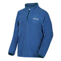 Regatta Kids Blue Loco Half Zip Fleece