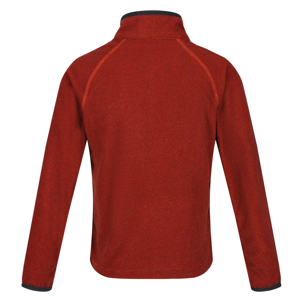 Regatta Kids Orange Loco Half Zip Fleece