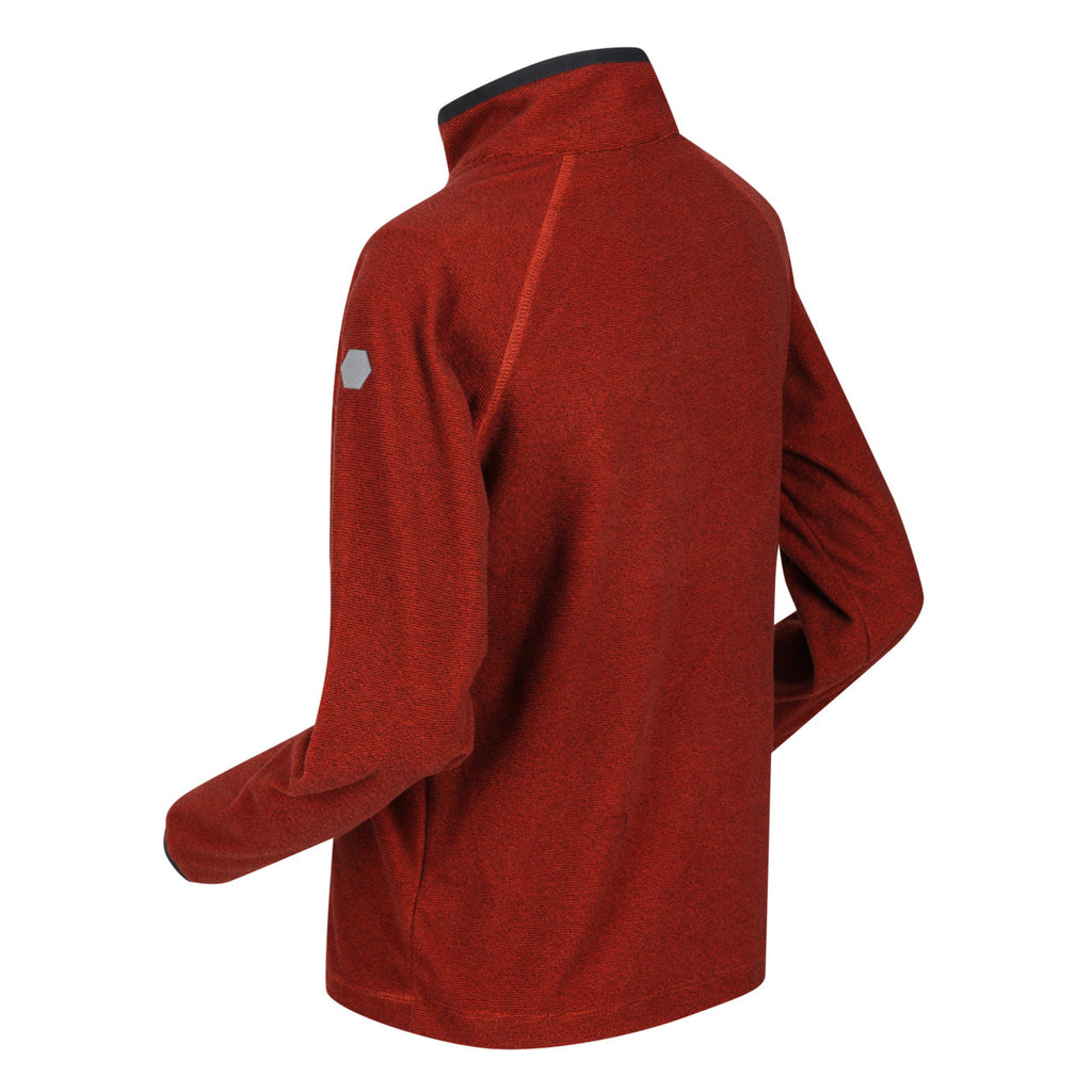 Regatta Kids Orange Loco Half Zip Fleece