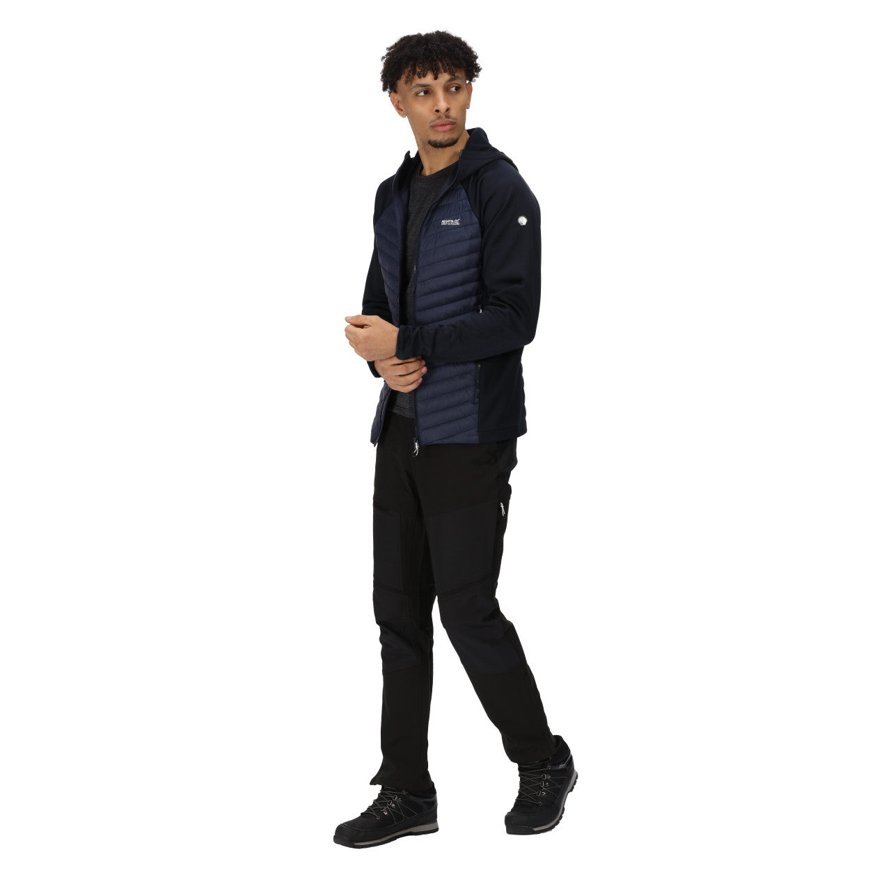 Regatta Mens Andreson VIII Hybrid Lightweight Jacket Navy