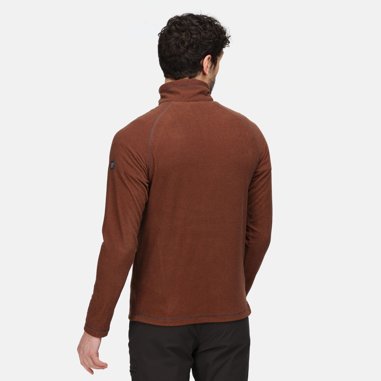 Regatta Men's Montes Lightweight Half Zip Fleece Sahara Black