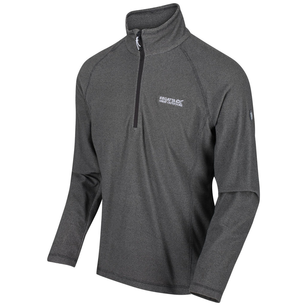 Regatta Men's Montes Lightweight Half Zip Fleece Light Steel