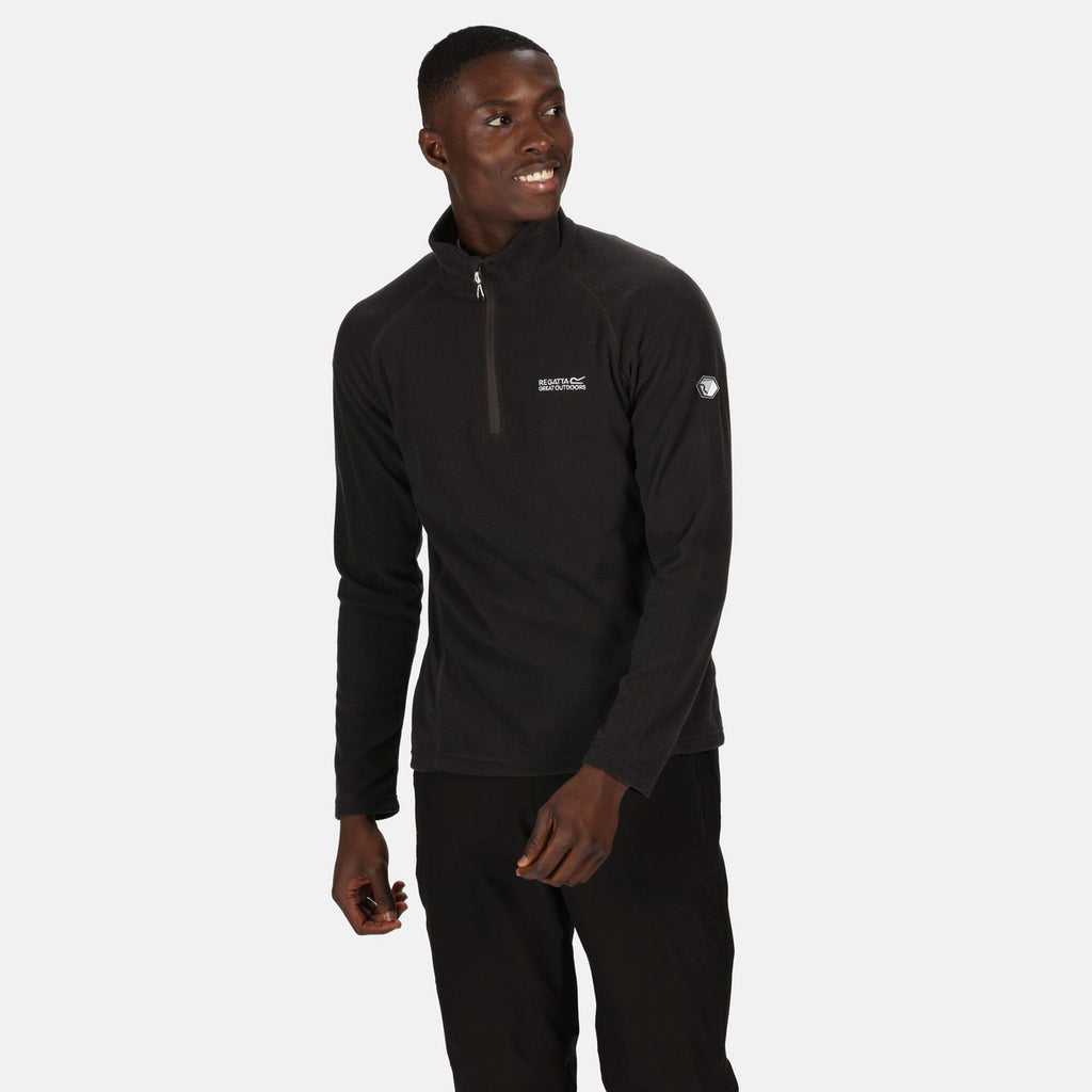 Regatta Men's Montes Lightweight Half Zip Fleece Ash