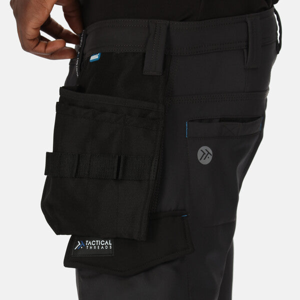 Regatta Professional Strategic Mens Pro Action Work Trousers Multi Zip Pockets