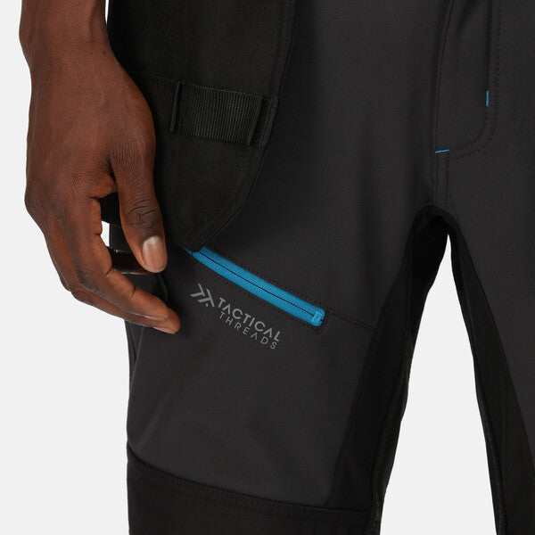 Regatta Professional Strategic Mens Pro Action Work Trousers Multi Zip Pockets