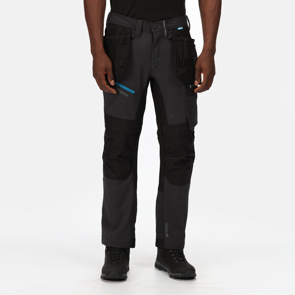Regatta Professional Strategic Mens Pro Action Work Trousers Multi Zip Pockets