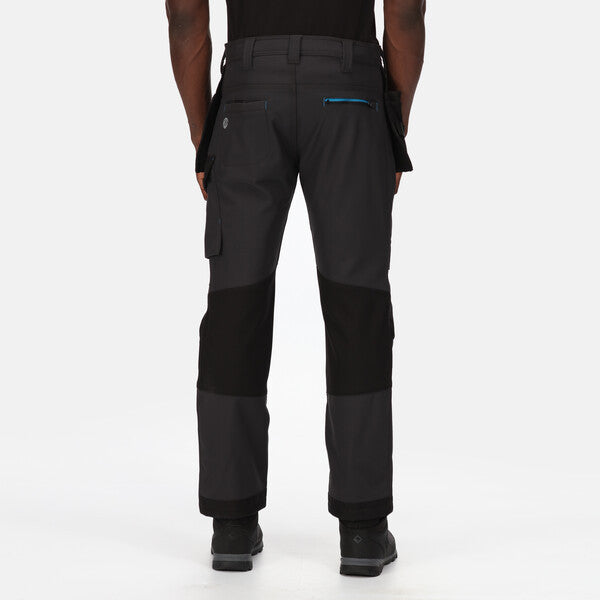 Regatta Professional Strategic Mens Pro Action Work Trousers Multi Zip Pockets