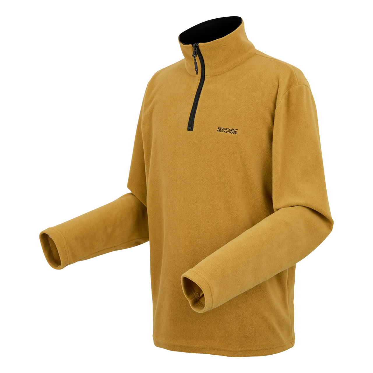 Regatta Men's Thompson Lightweight Half Zip Fleece Mustard