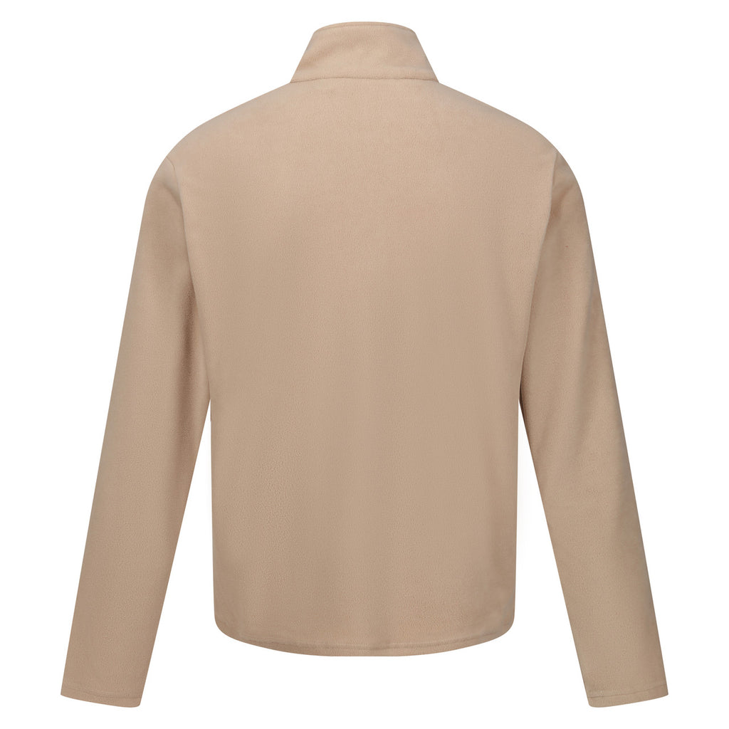 Regatta Men's Thompson Lightweight Half Zip Fleece Oat/Ash