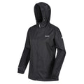 Regatta Women's Pack It Jacket Waterproof Rain Coat Black