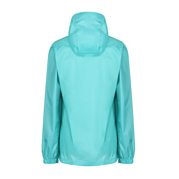 Regatta Women's Pack It Jacket Waterproof Rain Coat Turqouise
