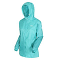 Regatta Women's Pack It Jacket Waterproof Rain Coat Turqouise