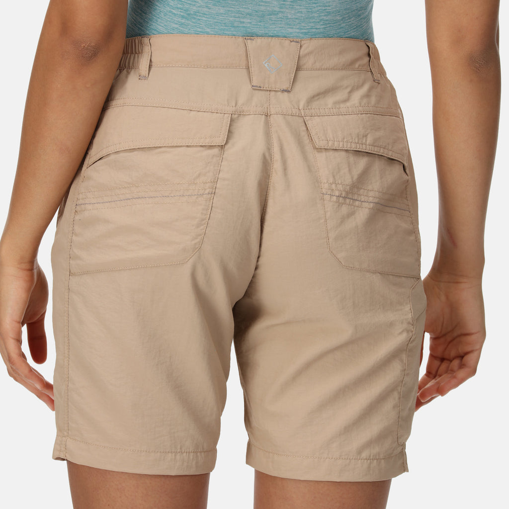 Regatta Women's Chaska Short II Mid Length Walking Shorts Moccasin
