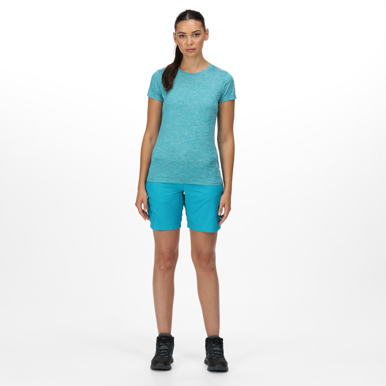 Regatta Women's Chaska Short II Mid Length Walking Shorts Enamel